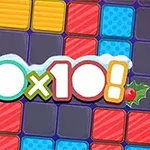 Odlična božićna 10x10 tetris igra