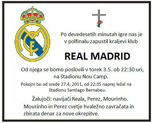 RIP Real Madrid