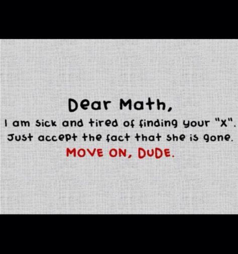the truth about math hahah