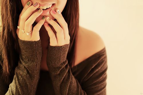 <3 her nails