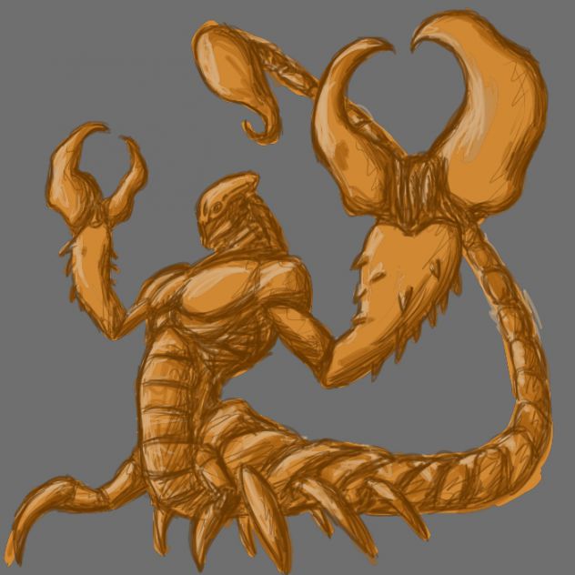 scorpion man