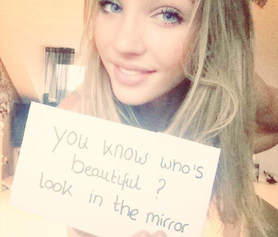 True.! just look in the mirror! ♥