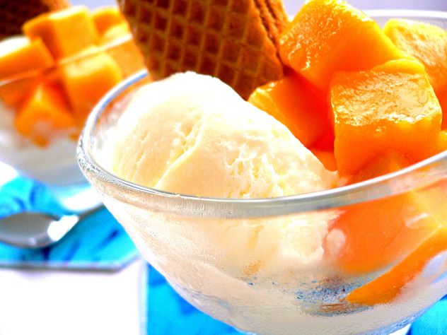 ice creamin mango