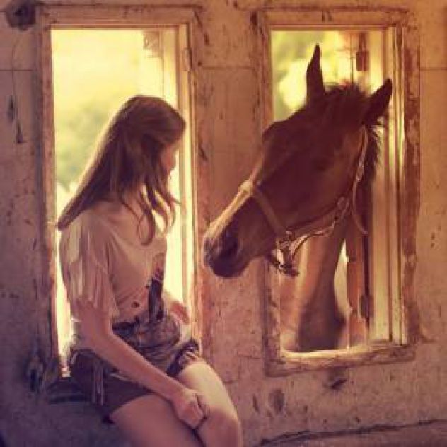GIRL & HORSE