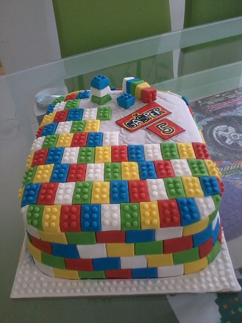 Lego torta za Gašperja