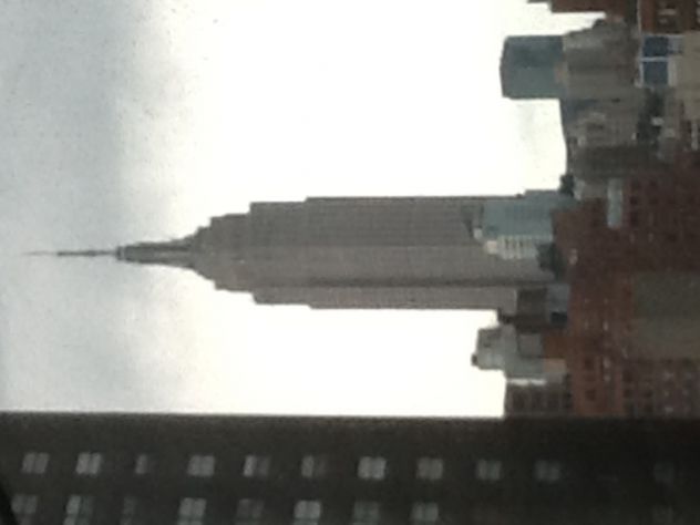 Empire Statue Building iz našega okna ;)