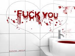fuck you - blood