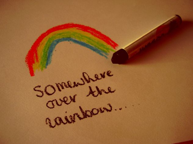 Somewhere Over The Rainbow.....