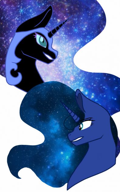 Nightmare Moon and Luna