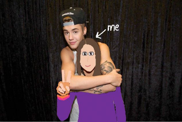 Justin and me:)