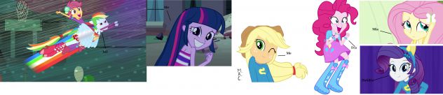 My friends are in the mane6!