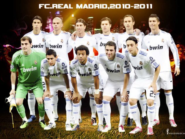 Real Madridova postava