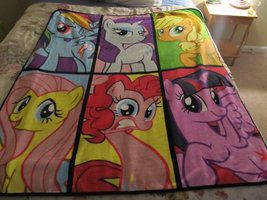 mlp blanket.got it at hot topic