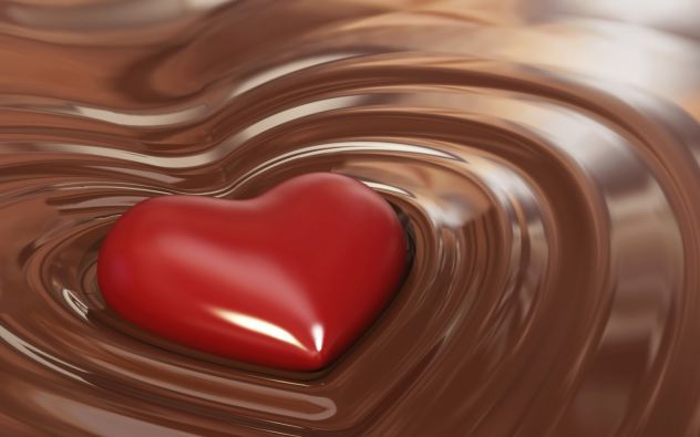 heart+chocolate=chocoheart egg:)