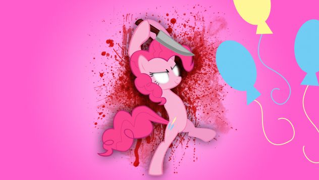Pinkie pie is a killer :ooo