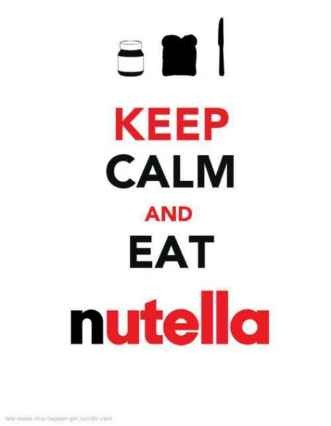 eat nutella