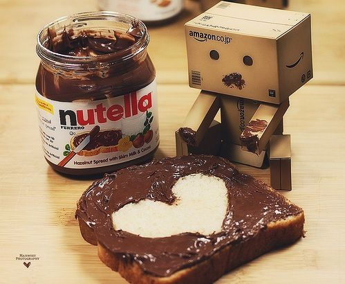 Nutella...like...and go away;)