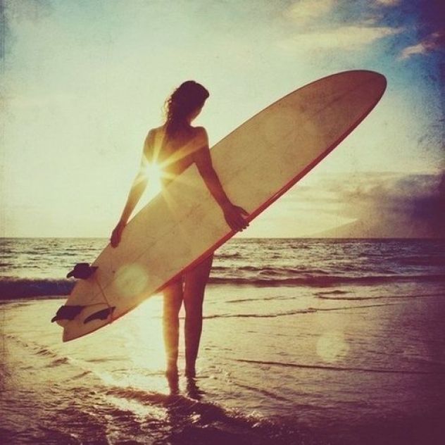 i love surfing