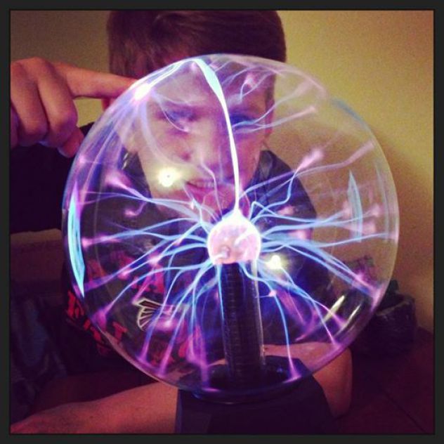 I really dig my new plasma ball! Have you ever touched one?