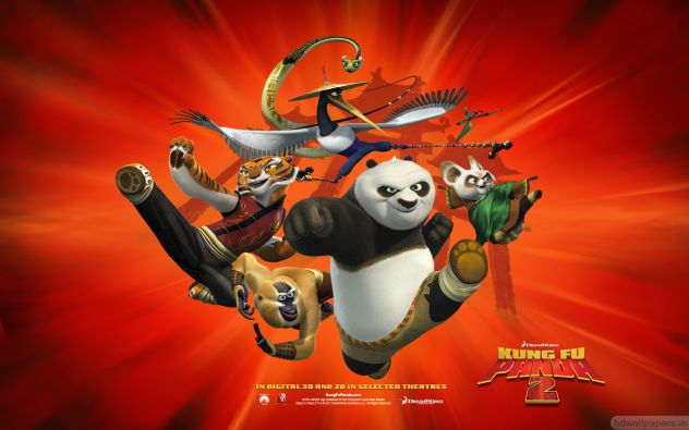 kung fu panda in predrznih pet