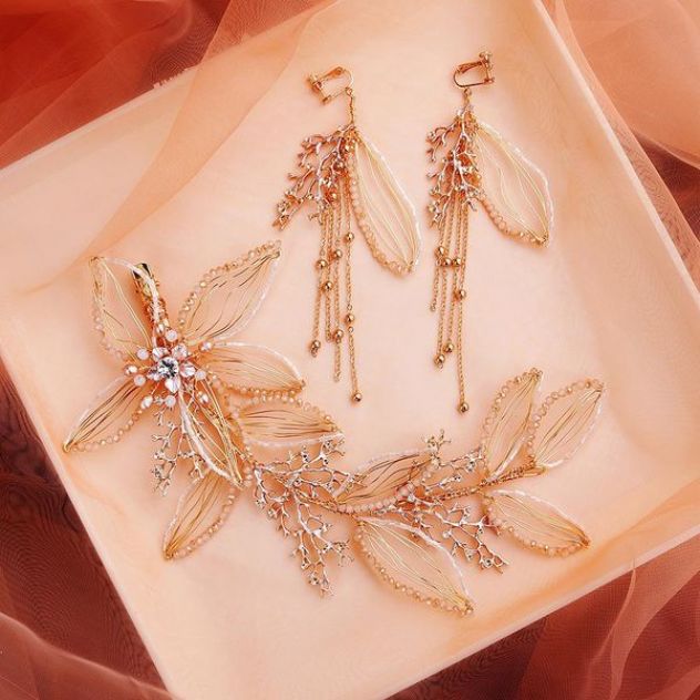 Fashion earrings for wedding