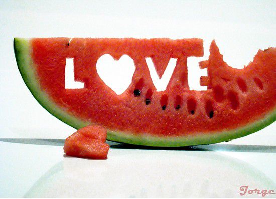 Fruit can be in love too ;)