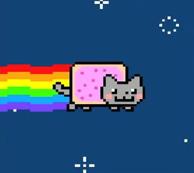 Nyan cat ♥♥ meni je fuuul cute
