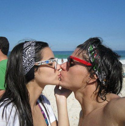 Isa & Alex -kiss na plaži :) ♥