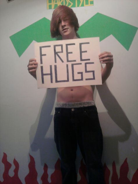 Free hugs?:$