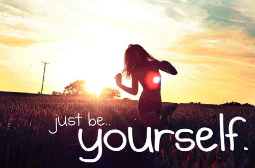 Just be...*