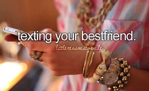 Texting.*