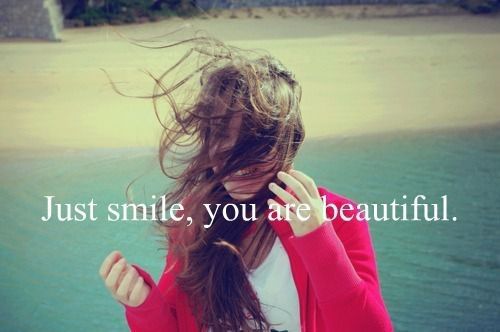 Just smile.*