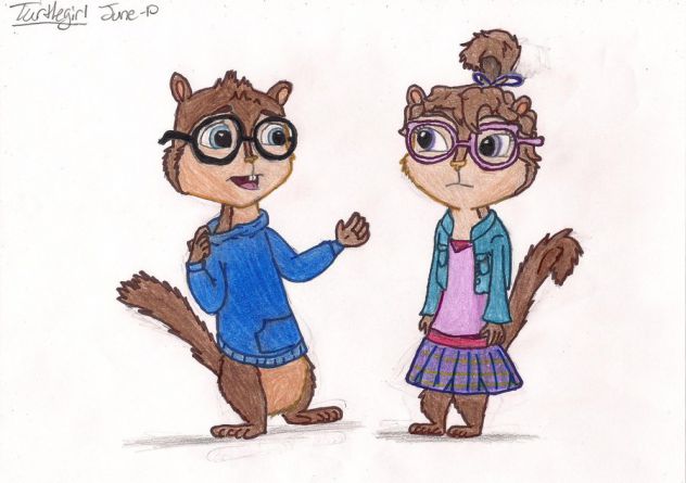 the chipmunks and the chipettes  simon and jeanette