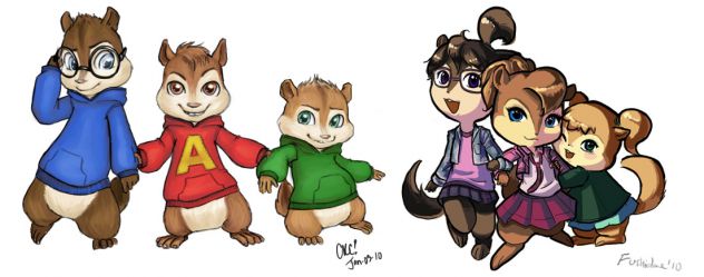 the chipmunks and the chipettes