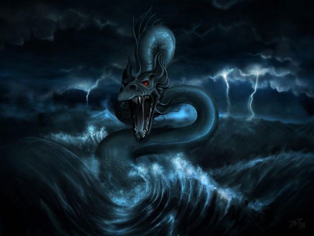 legendari black snake dragon