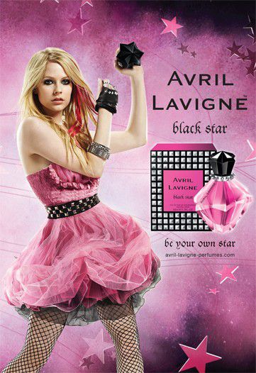 Avril Lavigne black star