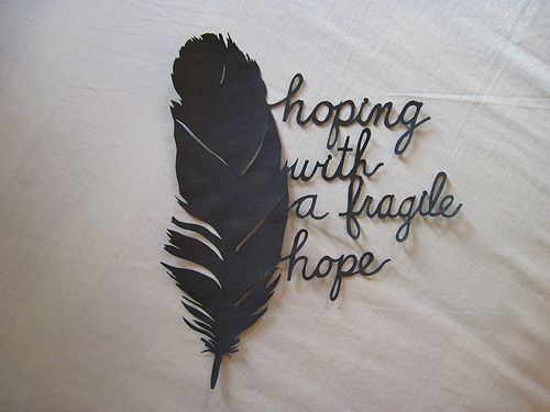 hoping with...