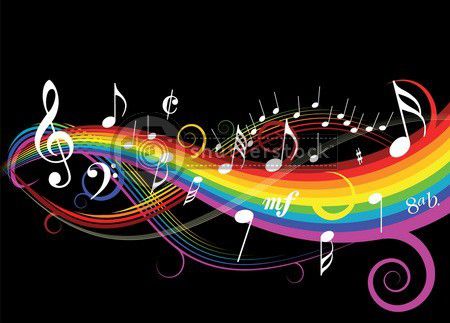 music rainbow