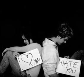 I LOVE YOU!!I hate you!!!!