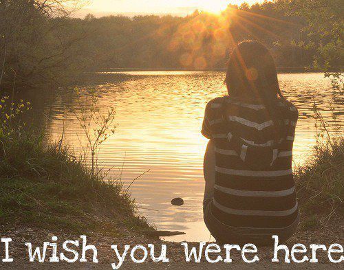 I wish you were here (NOT)