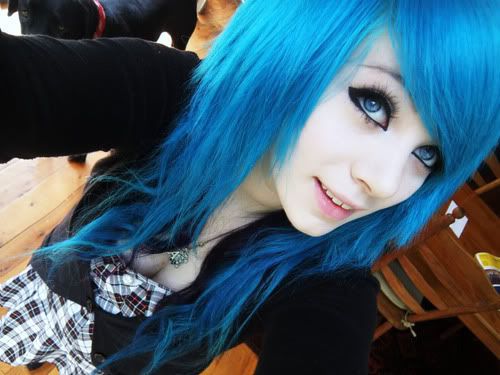 Blue Hair hot ♥