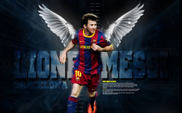 flying messi