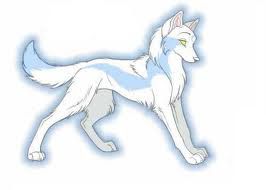 White spirit wolf