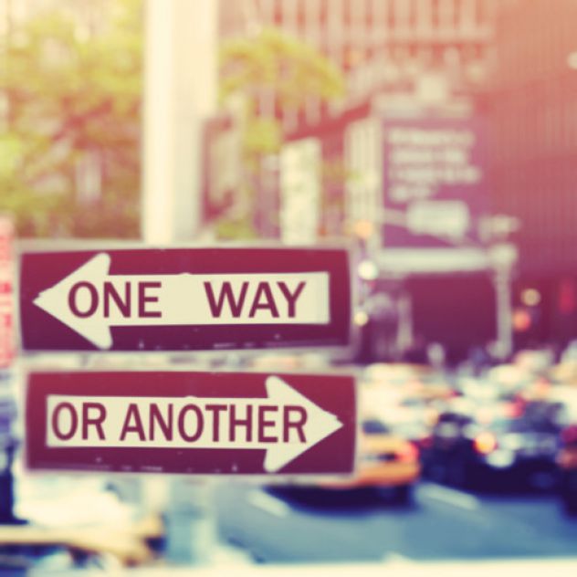 I choose one way. you???