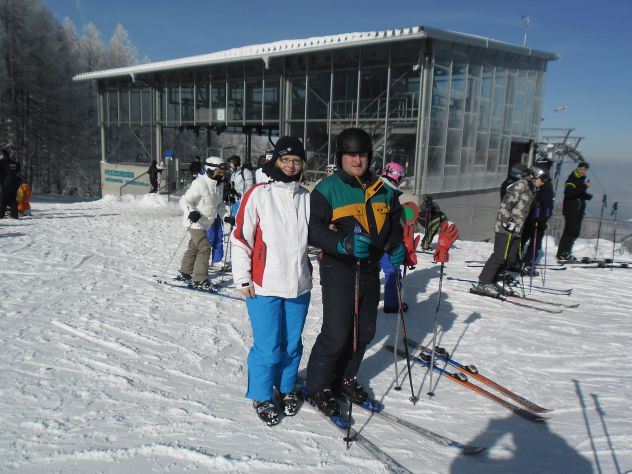 Peca skiing