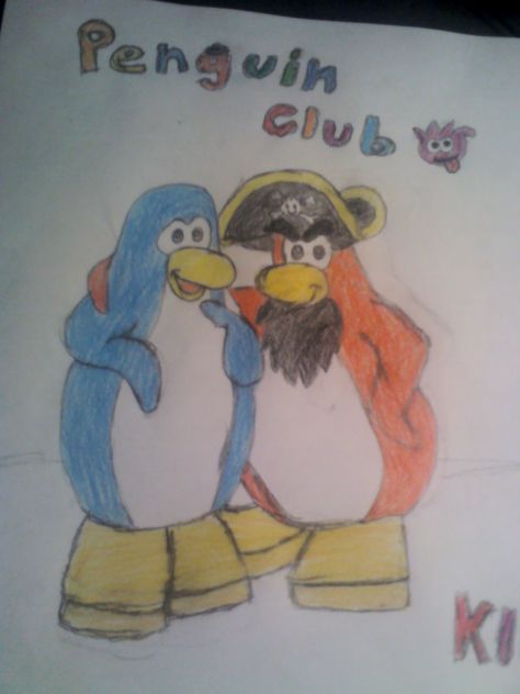 narisala sem (Penguin Club)