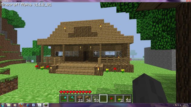 Minecraft moja hiša