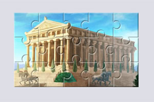 Reši sestavljanke Ancient Wonders Jigsaw Puzzles in postopoma razkrij slavne znamenitosti