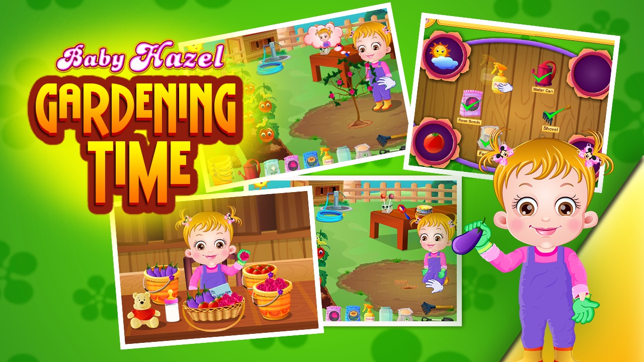 Baby Hazel Gardening Time 🕹️ Igraj na Igre123