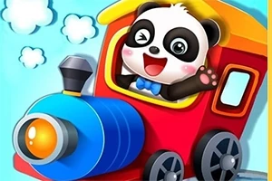 Baby Panda Train Driver